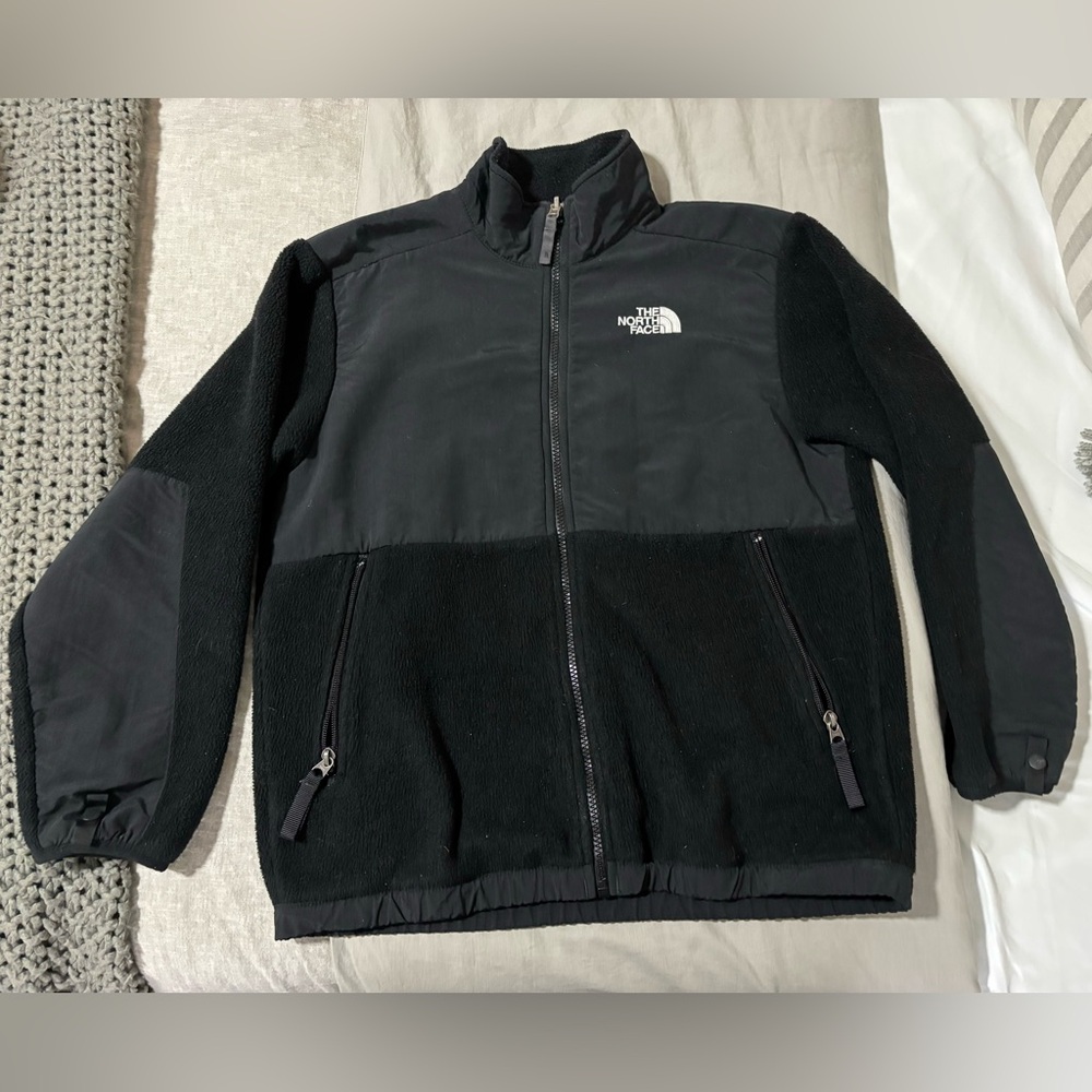 Boys North Face Fleece Zip-up with Collar